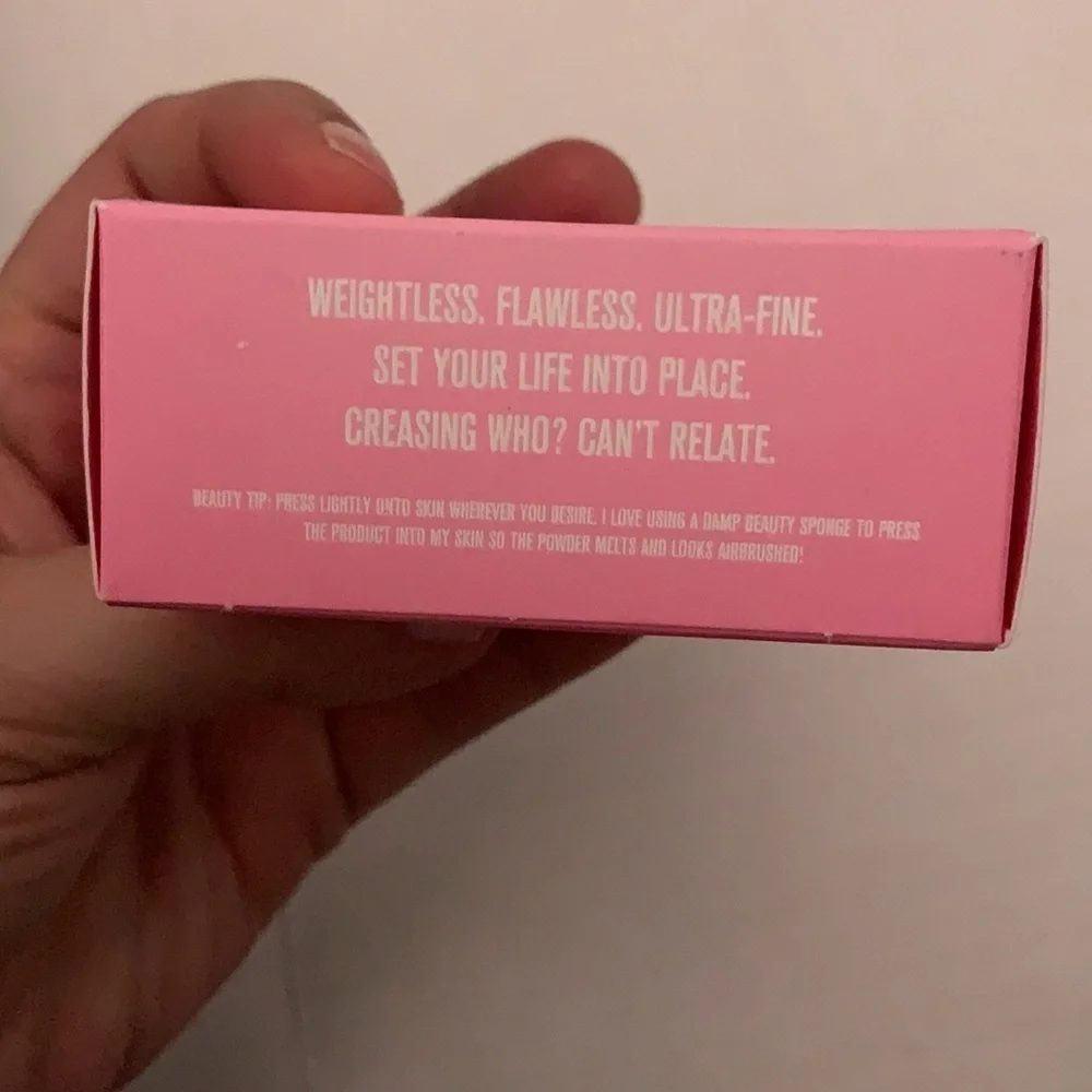Jeffrey Star Magic Star Setting Powder NIB Suede